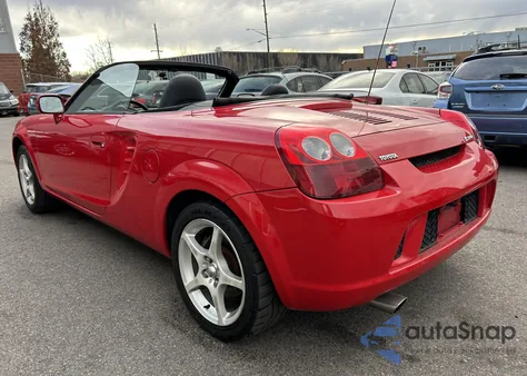 2003 Toyota Mr2 Spyder from USA, damaged, VIN JTDFR320230063717